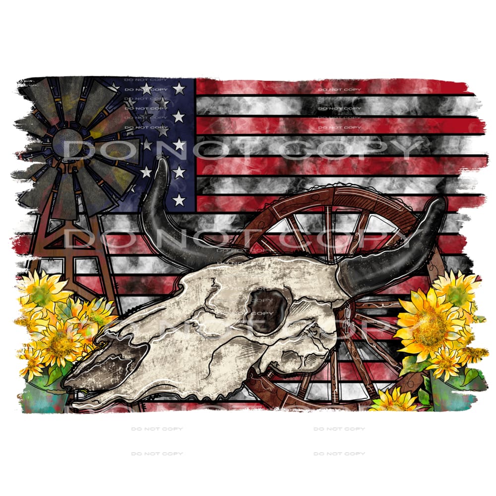 America #3621 Sublimation transfers - Heat Transfer Graphic