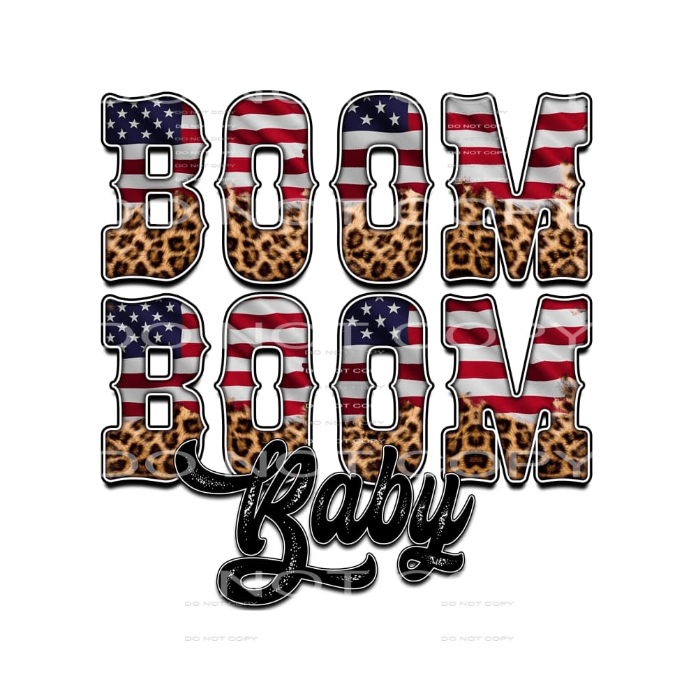 America #3640 Sublimation transfers - Heat Transfer Graphic