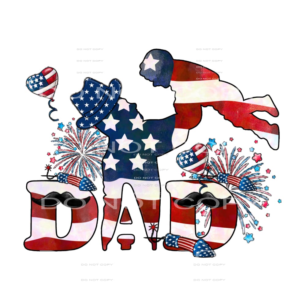 America #3642 Sublimation transfers - Heat Transfer Graphic
