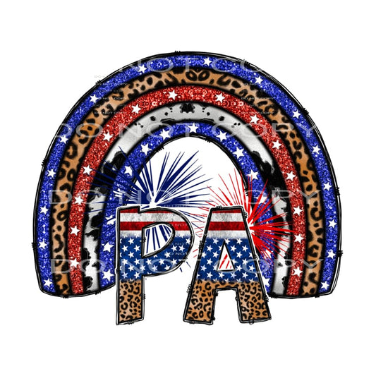 America #3644 Sublimation transfers - Heat Transfer Graphic