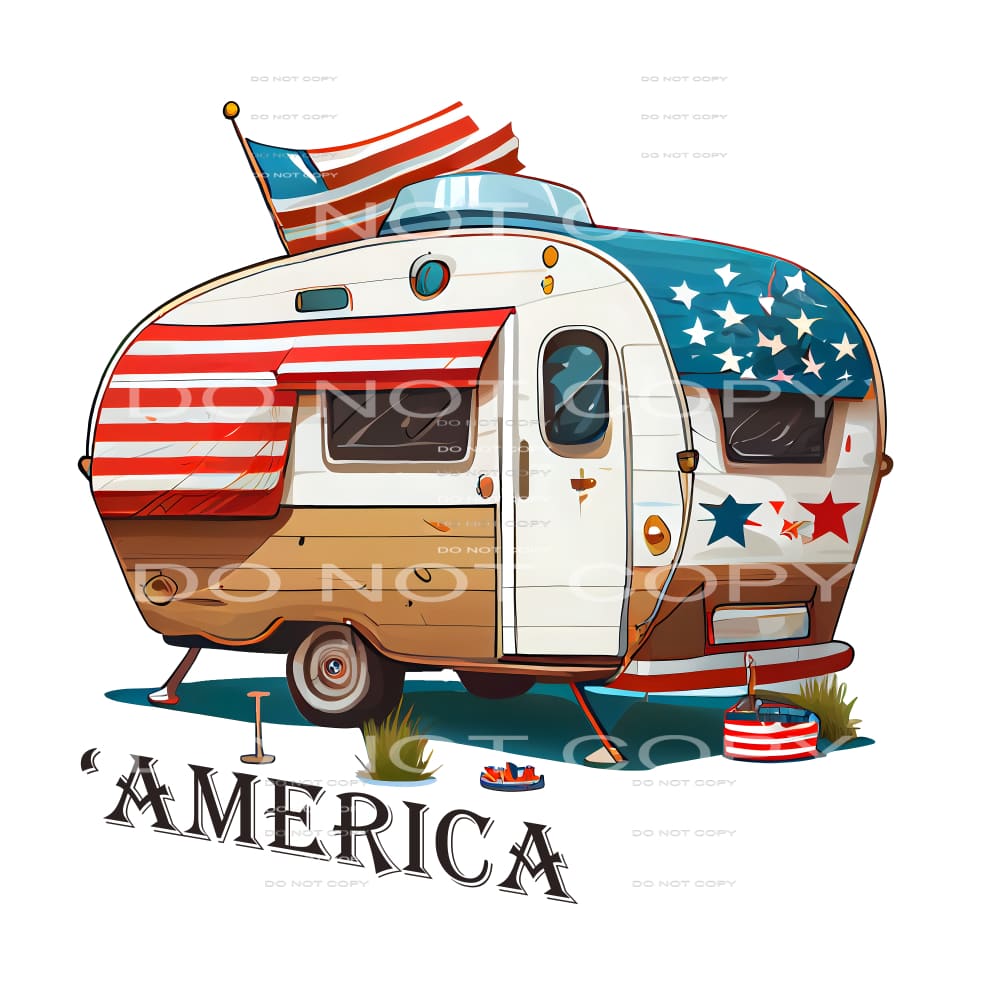 America #5382 Sublimation transfers - Heat Transfer Graphic