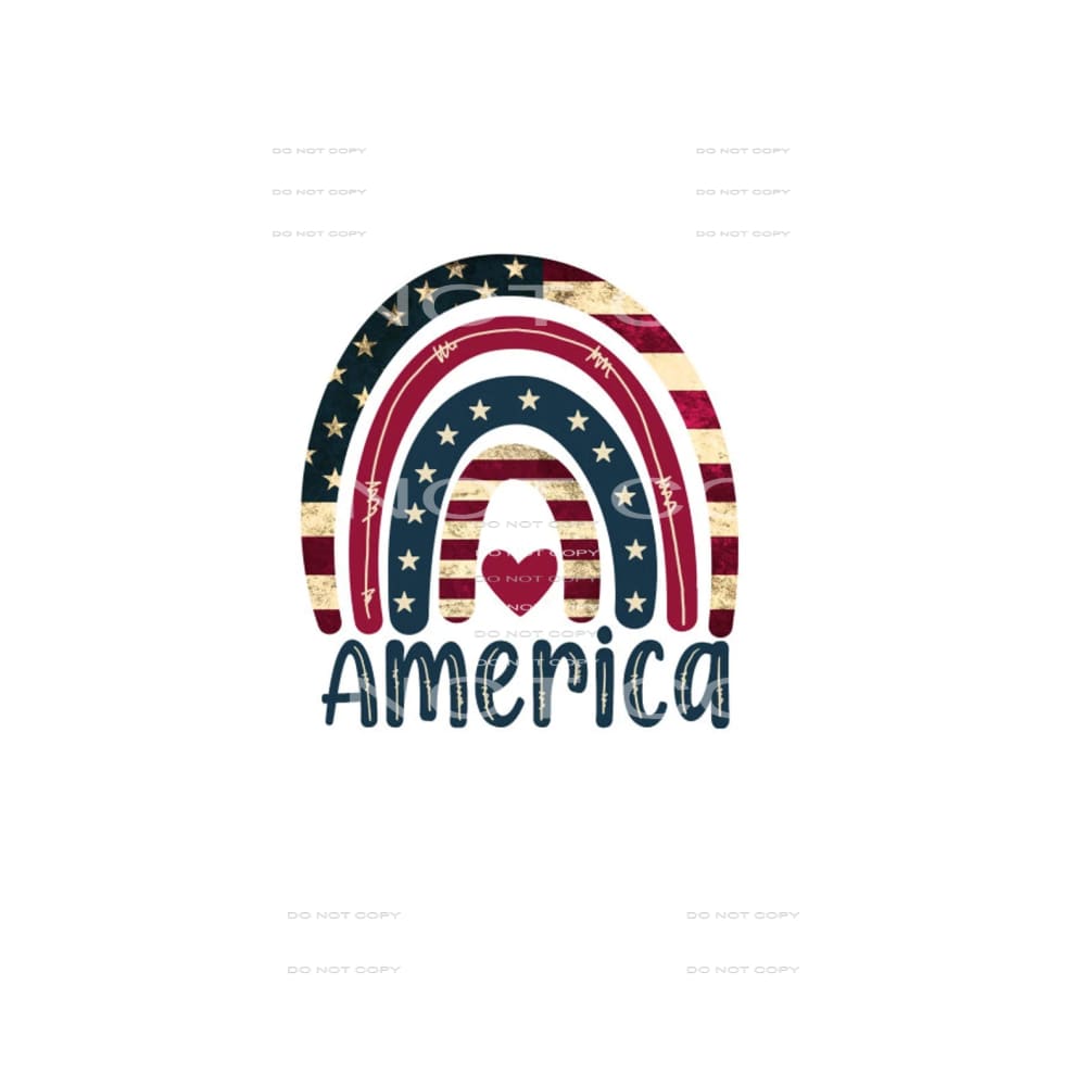 America #6946 Sublimation transfers - Heat Transfer