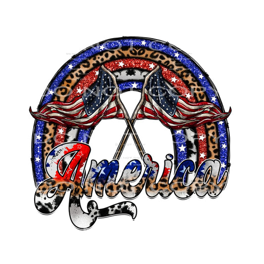 America rainbow # 2114 Sublimation transfers - Heat Transfer