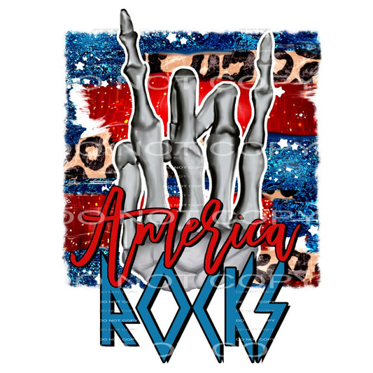 America rocks #6717 Sublimation transfers - Heat Transfer