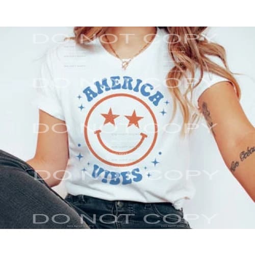 America vibes #5043 Sublimation transfers - Heat Transfer