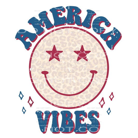 America Vibes #5315 Sublimation transfers - Heat Transfer