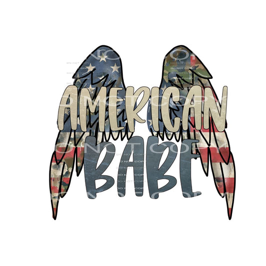 american babe #4115 Sublimation transfers - Heat Transfer