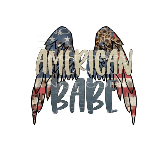 american babe #4116 Sublimation transfers - Heat Transfer