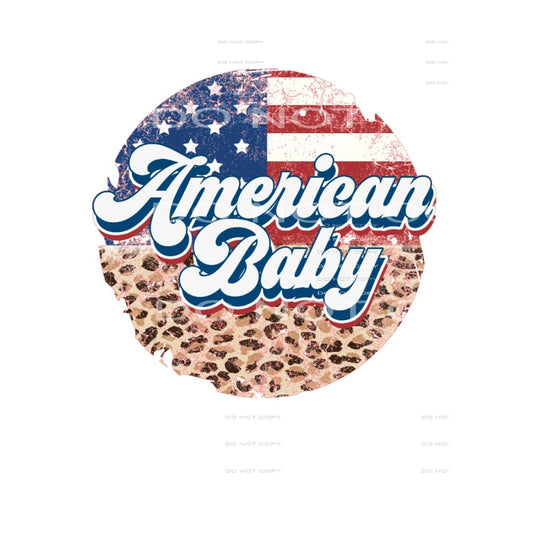 American Baby #5307 Sublimation transfers - Heat Transfer