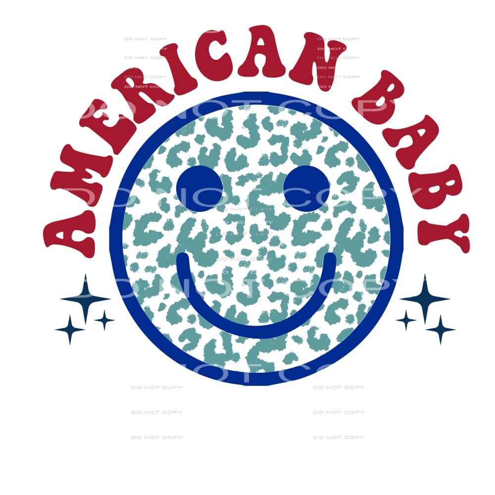 American Baby #5332 Sublimation transfers - Heat Transfer