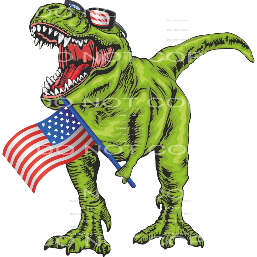 American Dinosaur #5364 Sublimation transfers - Heat