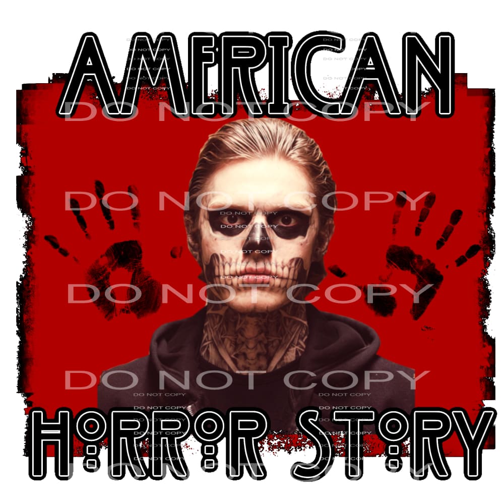 American horror story #7653 Sublimation transfers - Heat 