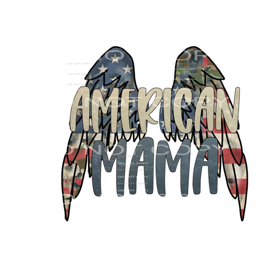 american mama #4118 Sublimation transfers - Heat Transfer
