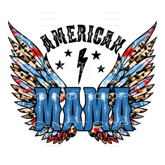 American Mama #5351 Sublimation transfers - Heat Transfer