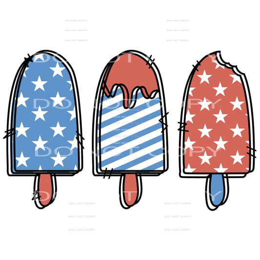 American Popsicle #5363 Sublimation transfers - Heat