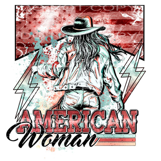 American women #275 Sublimation transfers - Heat Transfer
