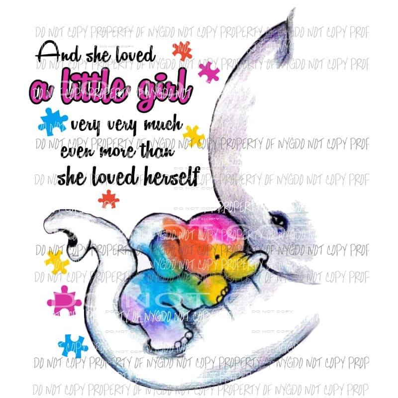 and she loved GIRL Sublimation transfers Heat Transfer