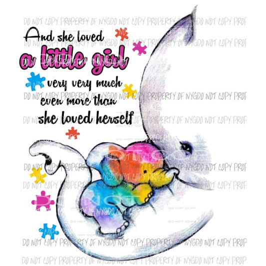 and she loved GIRL Sublimation transfers Heat Transfer