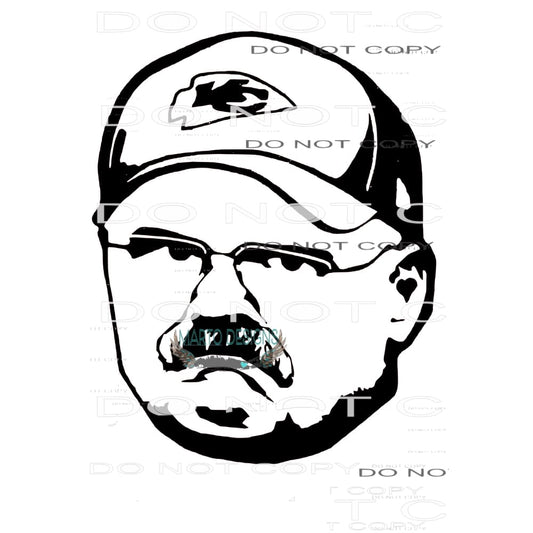 Andy Chiefs Sublimation transfers - Heat Transfer Graphic