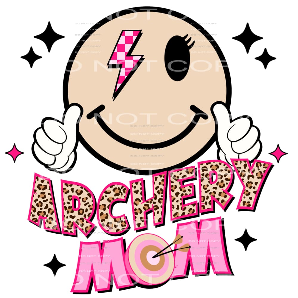 Archery Mom #4314 Sublimation transfers - Heat Transfer