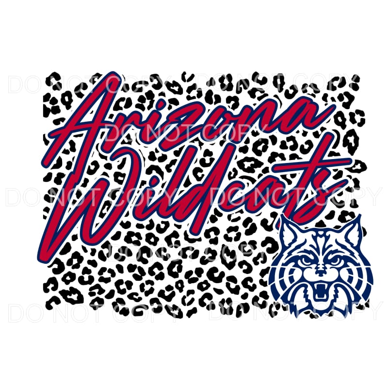 Arizona Wildcats # 451 Sublimation transfers - Heat Transfer