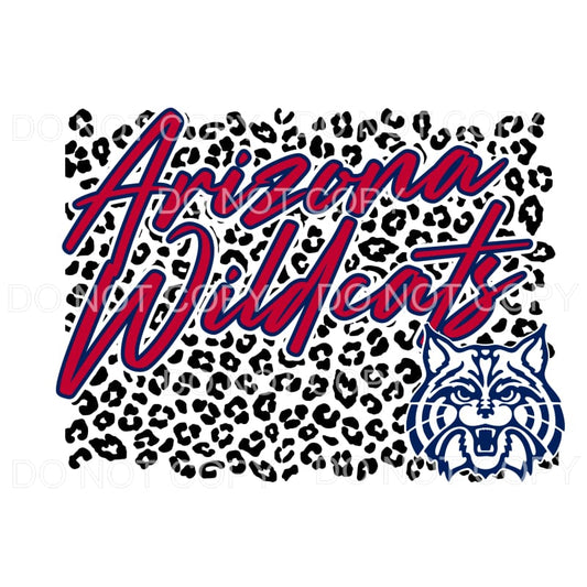 Arizona Wildcats # 451 Sublimation transfers - Heat Transfer