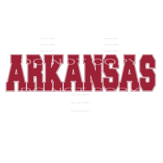 Arkansas # 33122 Sublimation transfers - Heat Transfer