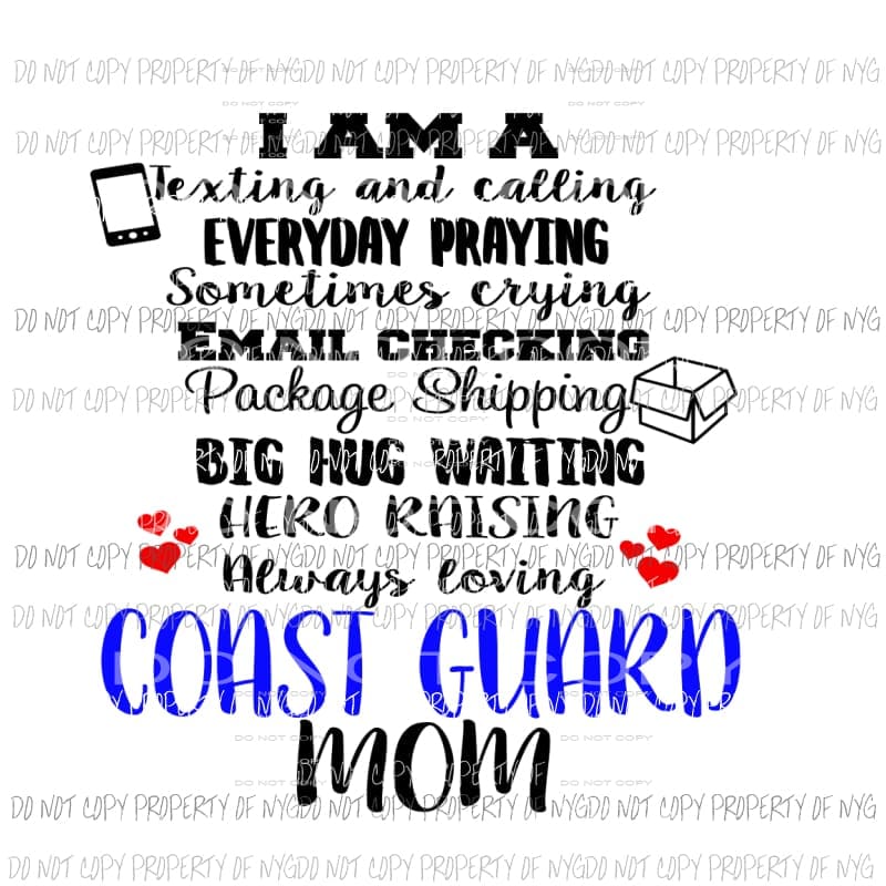 armed services mom all serves in the drop down menu sublimation transfer Heat Transfer