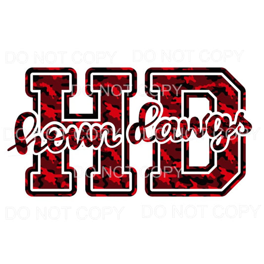 Aurora Houn Dawgs #9 Sublimation transfers - Heat Transfer
