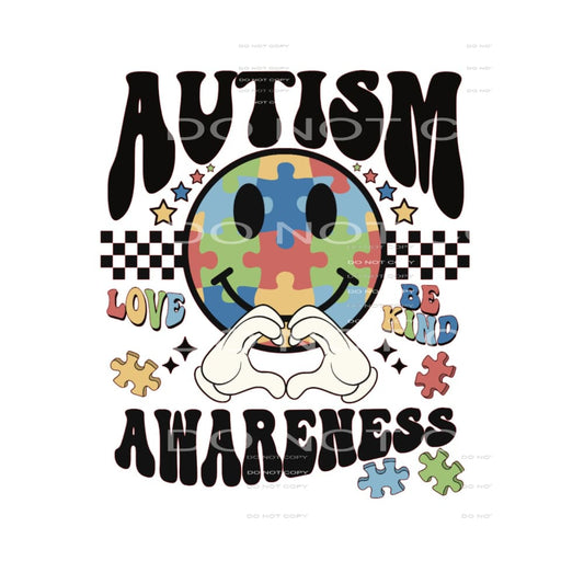 Autism Awareness #4287 Sublimation transfers - Heat Transfer
