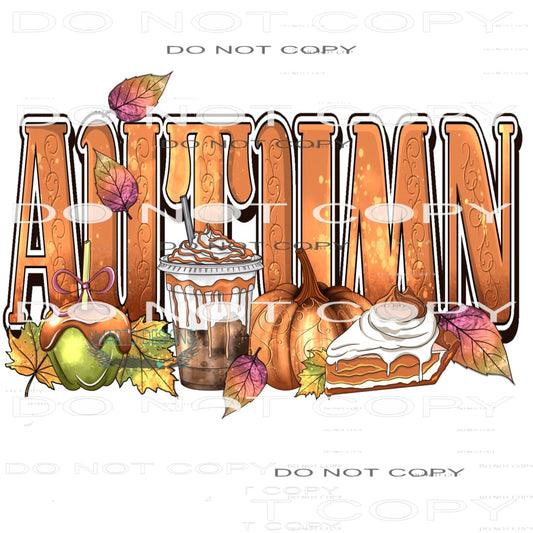 Autumn #8226 Sublimation transfers - Heat Transfer Graphic