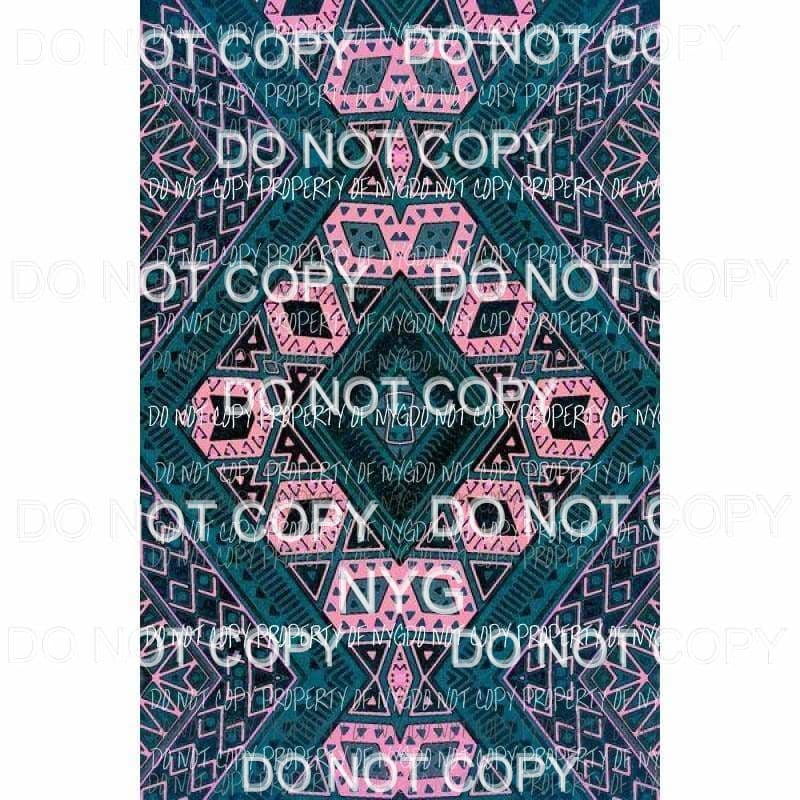 Aztec Design Sheet #4 Sublimation transfers 13 x 9 inches Heat Transfer
