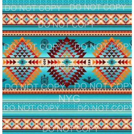 Aztec Southwestern Sheet #2 Sublimation transfers - Heat 