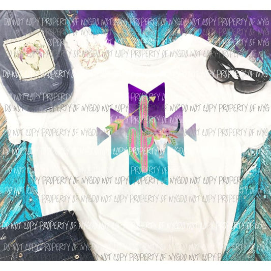 Aztec watercolor 2 Sublimation transfers Heat Transfer
