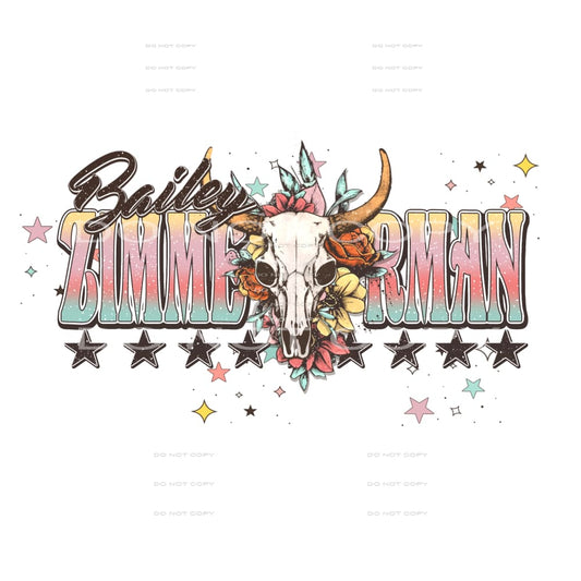 Bailey boho # 283 OFFICE USE ONLY Sublimation transfers -