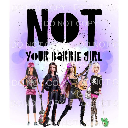 Barbie # 4 Sublimation transfers - Heat Transfer