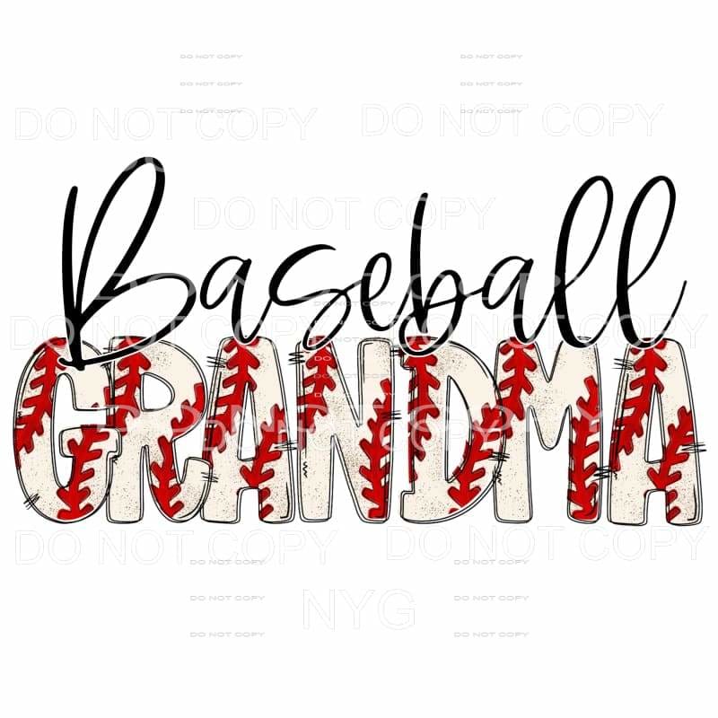 Baseball Mama - Mimi - Mom - Nana other names in drop down 