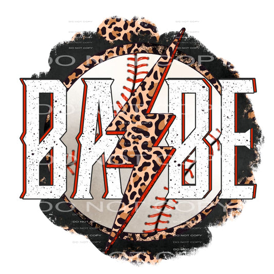 baseball babe #4809 Sublimation transfers - Heat Transfer