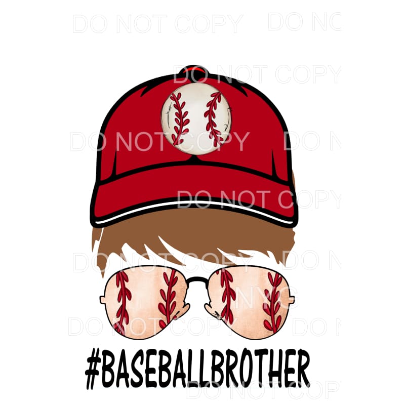 Baseball Brother # 3 Sublimation transfers - Heat Transfer
