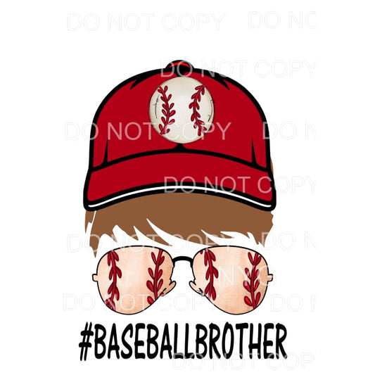Baseball Brother # 3 Sublimation transfers - Heat Transfer