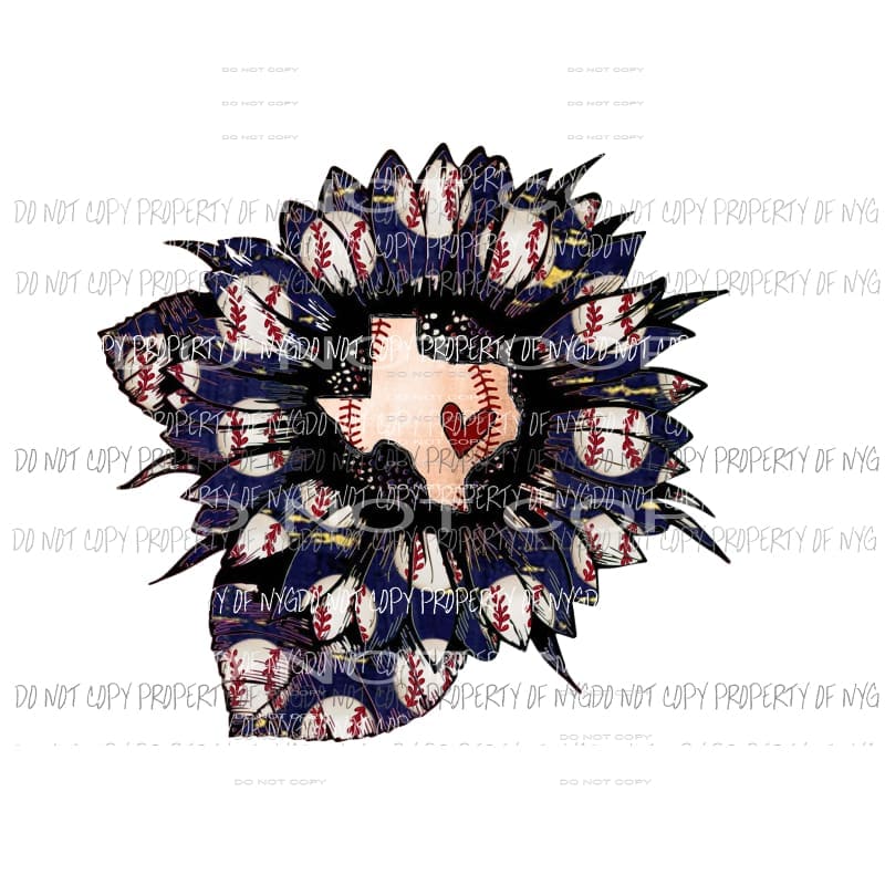 Baseball Leopard sunflower State All states in drop down menu sublimation transfer state Heat Transfer