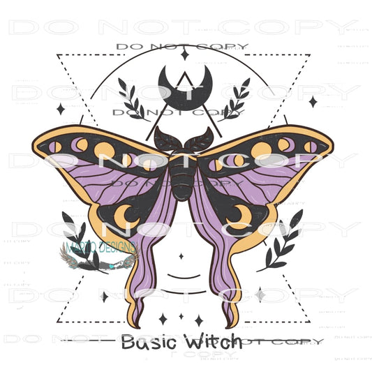 Basic Witch #6802 Sublimation transfers - Heat Transfer