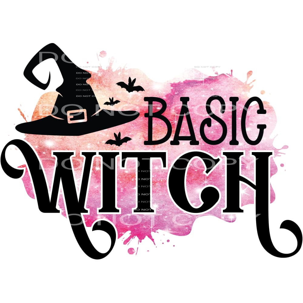 basic witch #7552 Sublimation transfers - Heat Transfer