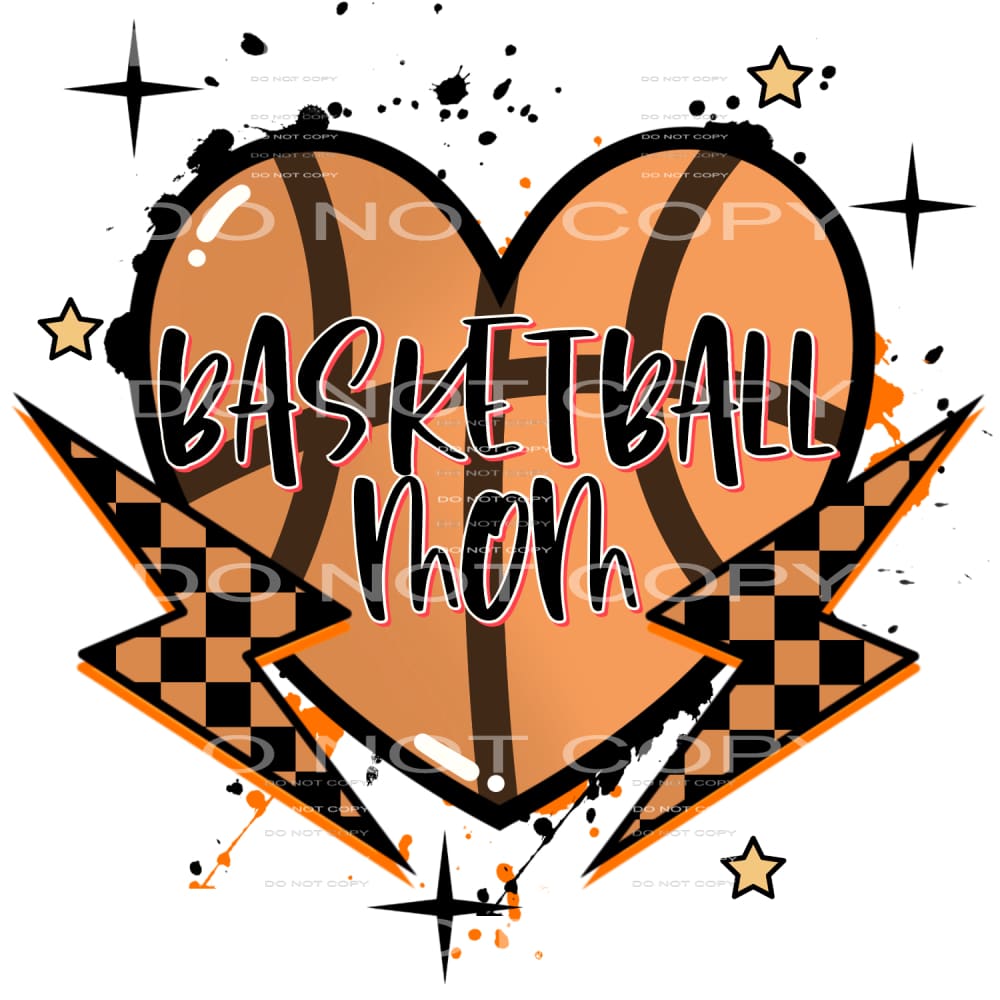 Basketball #4263 Sublimation transfers - Heat Transfer