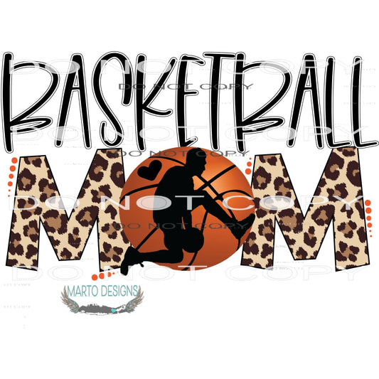 Basketball Mom #9363 Sublimation transfers - Heat Transfer