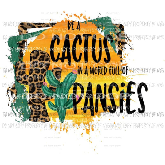 Be A cactus Sublimation transfers Heat Transfer