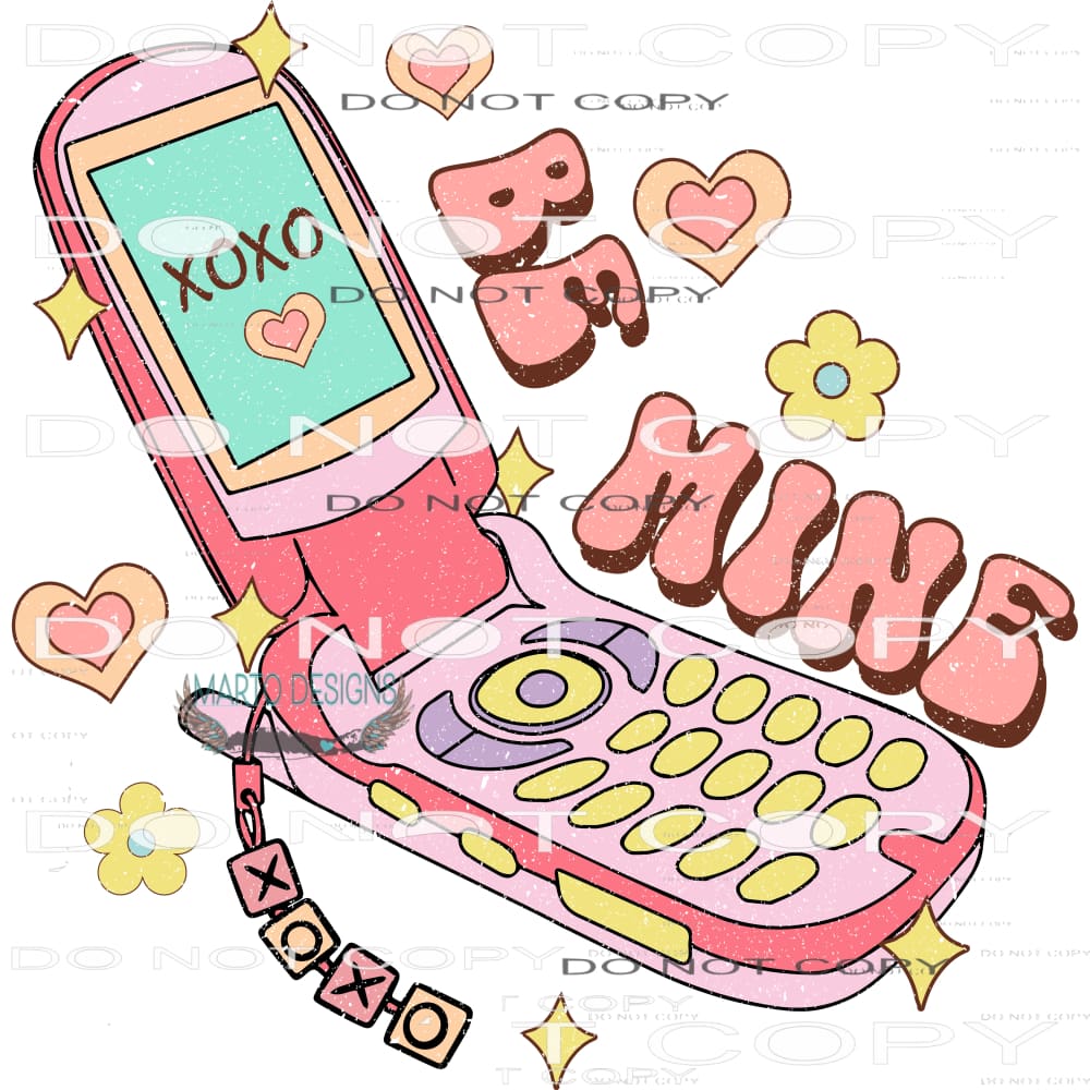Be Mine Xoxo #9128 Sublimation transfers - Heat Transfer