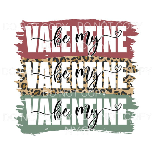 Be My Valentine # 9324 Sublimation transfers - Heat Transfer