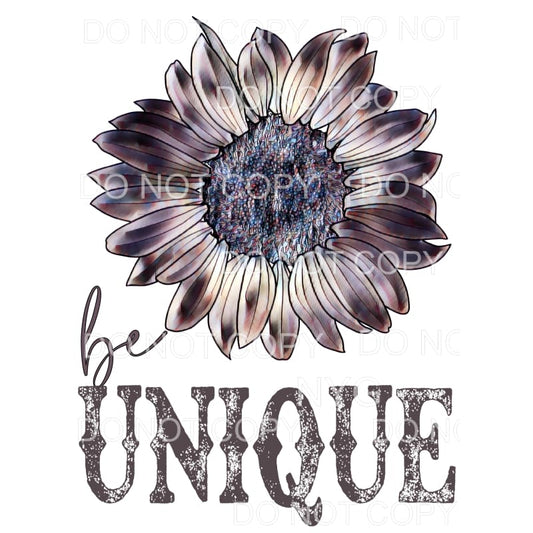 Be Unique Distressed Sunflower Sublimation transfers - Heat 