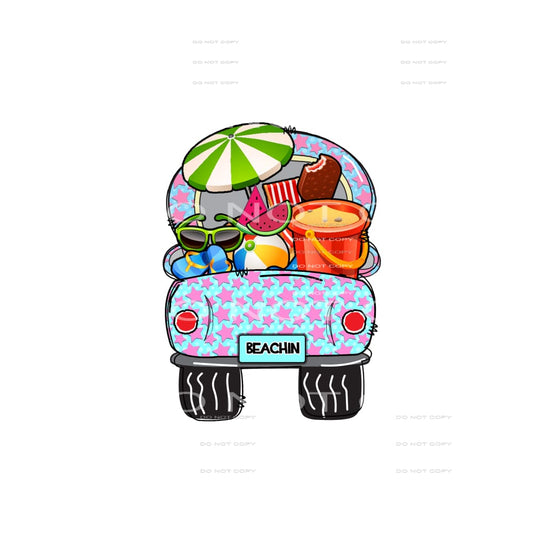 Beachin #4510 Sublimation transfers - Heat Transfer Graphic